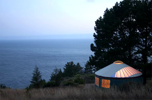 treebones 4 Yurt Camping on the California Coast