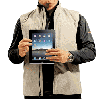 ipad jacket s The Worlds First Line of iPad Compatible Clothing