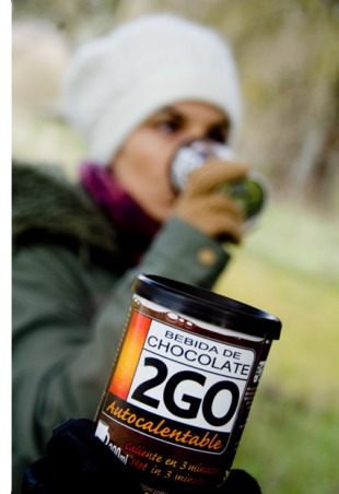 2go self heating can coffee s 2GO Self Heating Drink Can