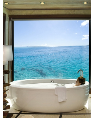 amazing bora bora bathtub travel A Comparison of Bora Boras Outstandingly Cool Looking Resorts