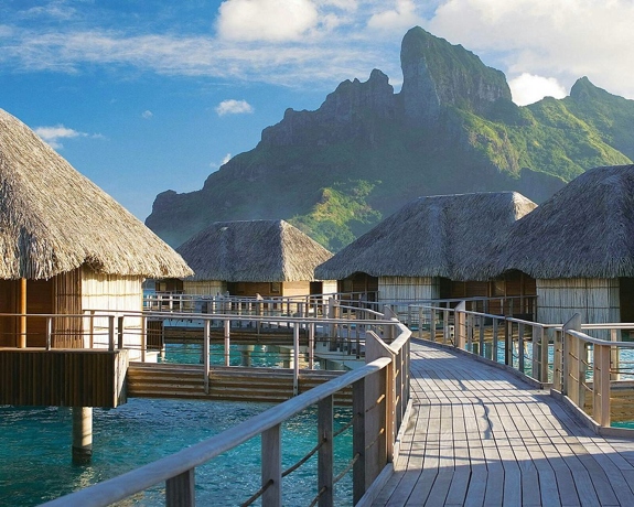 four seasons bora bora A Comparison of Bora Boras Outstandingly Cool Looking Resorts