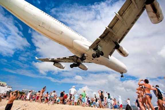 maho st maarten airport beach 9 Plane Spotting, Caribbean Style