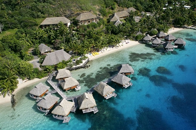 maitai bora bora A Comparison of Bora Boras Outstandingly Cool Looking Resorts