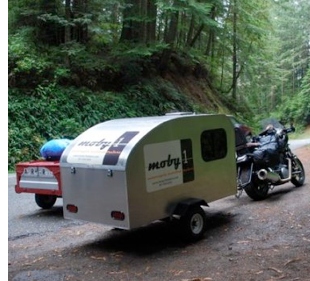 moby1 motorcycle trailer s 5 Cool Camping Trailers
