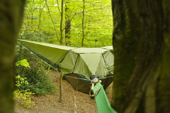 tentsile hammock tent 3 The Portable Treehouse