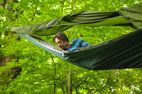 tentsile hammock tent glamping 2 The Portable Treehouse