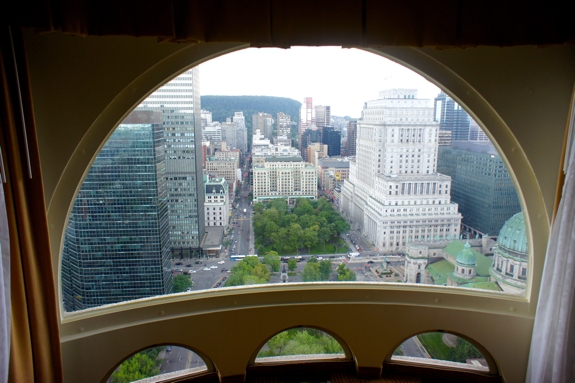 montreal marriott room view The Best View from a <br>Hotel Room in Montreal 