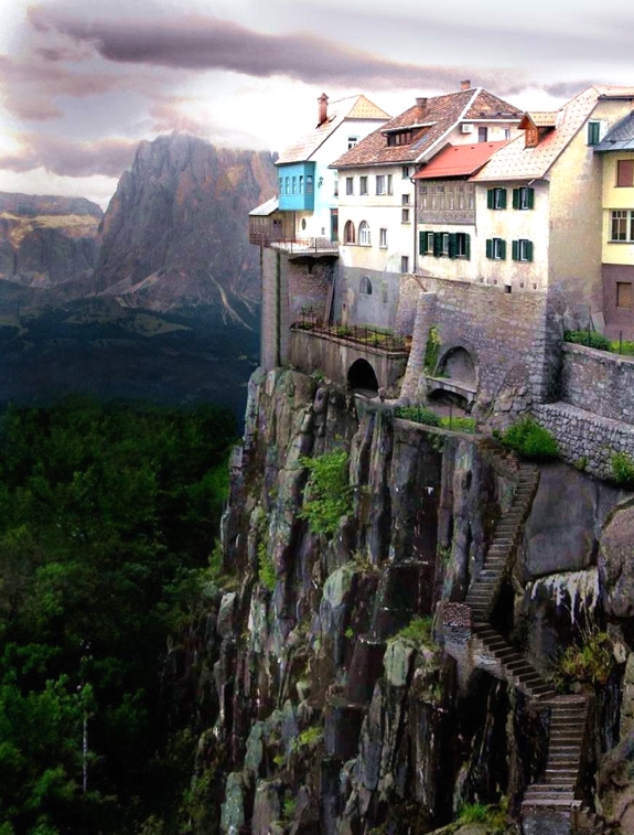 5 Amazing Towns on Perilous Cliff Sides | Spot Cool Stuff: Travel